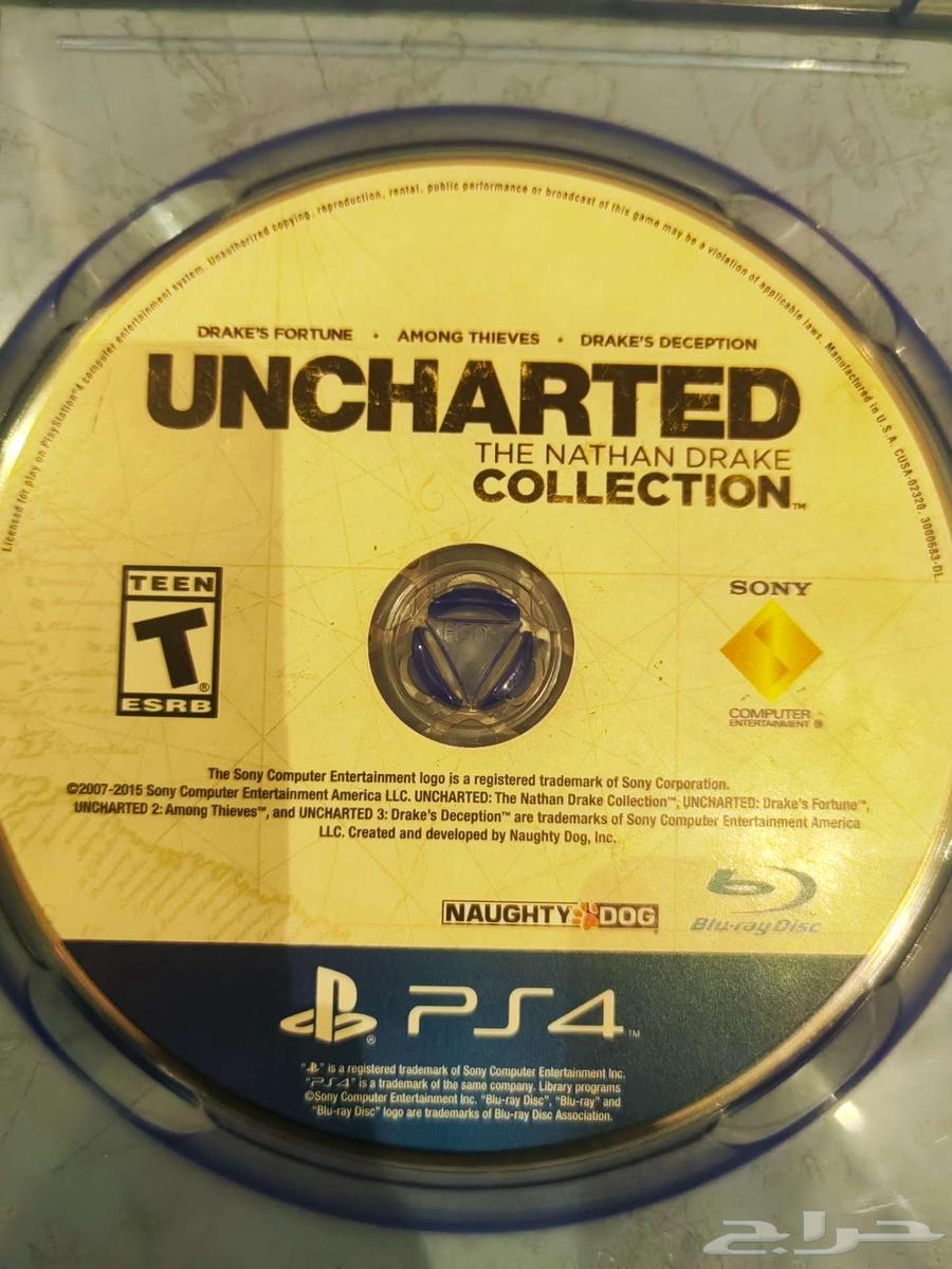 Uncharted and Need for Speed game disc63779274270211111
