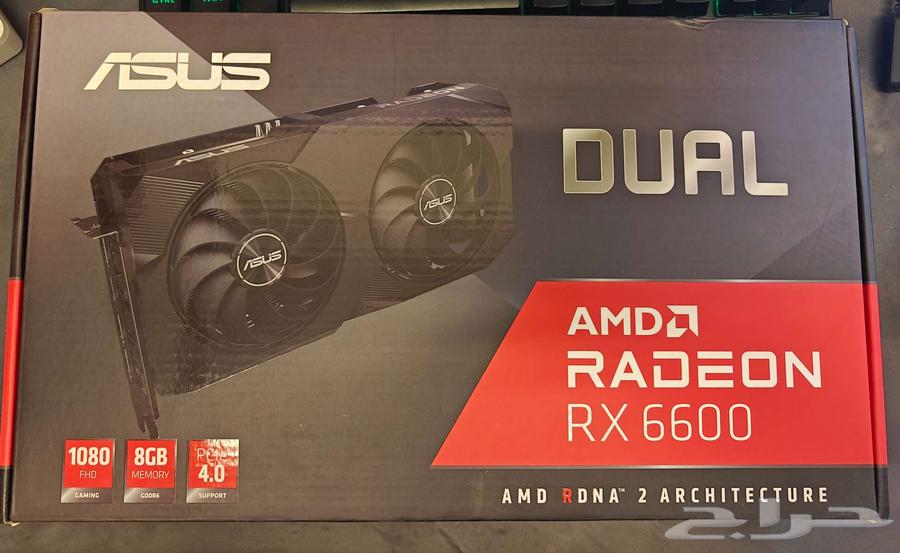 AMD RX 6600 Graphics Card for Sale, Very Clean63796871095809112