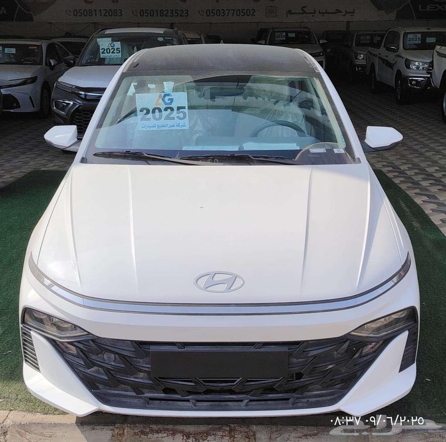 Hyundai Accent Smart 1.5 Model 2025 White with Black Roof63965346899203110