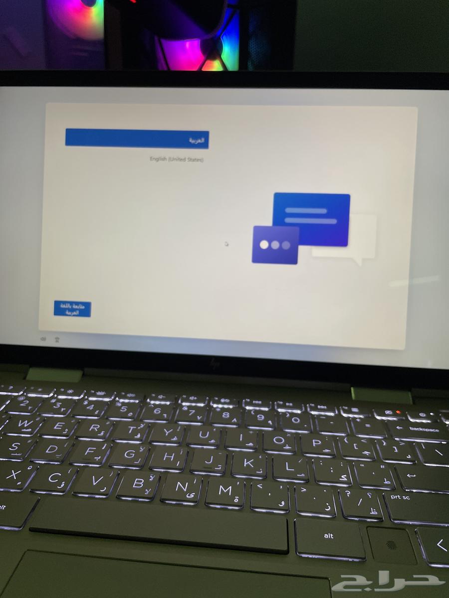 للبيع لابتوب HP ENVY x360 شبه جديد63384720733058112