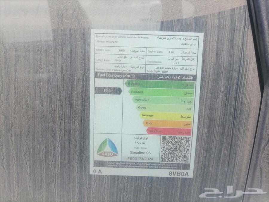 2025 Nissan Magnite New Fleet Standard Model64062650746753113