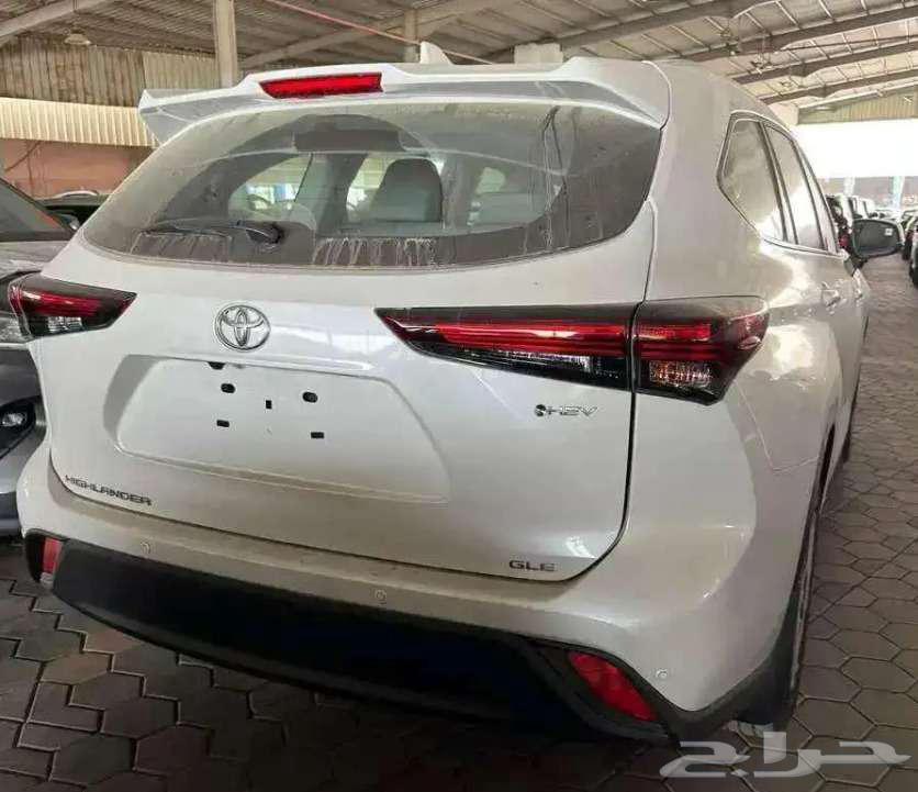 تويوتا هايلاندر GLE ابيض 2025كاش-تمويل64176823325825111