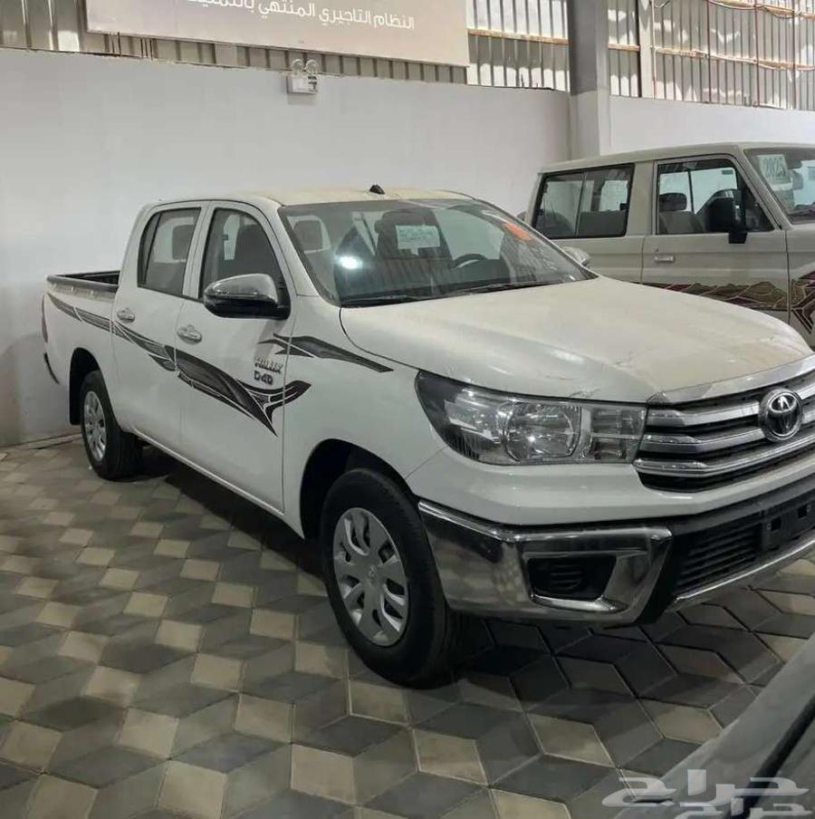 تويوتا هايلكسGL 2025غمارتين ديزل سعودي اقساط راتب ابدون64162721795331111