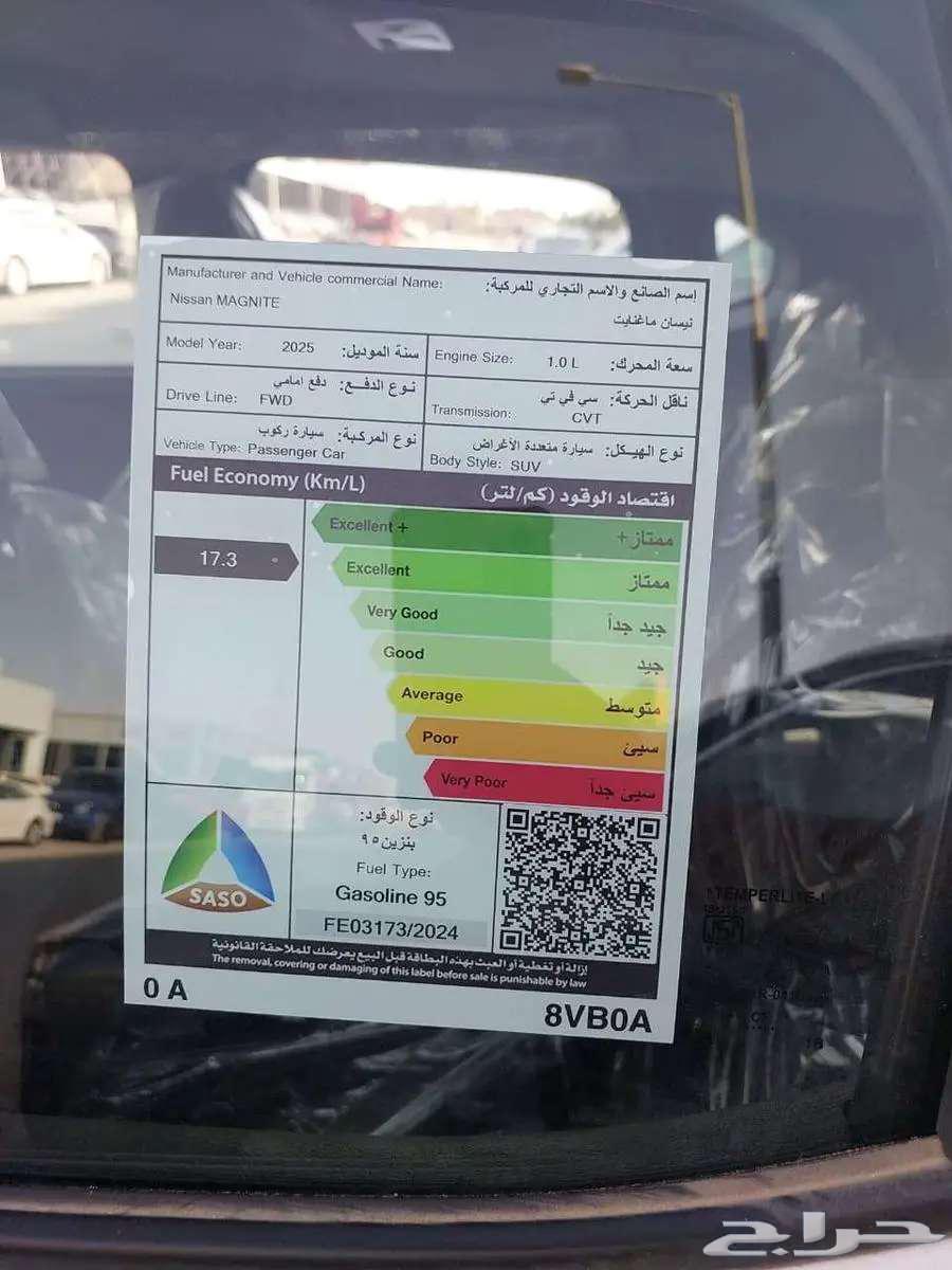 نيسان ماجنايت 2025 ستاندر64218744464259111