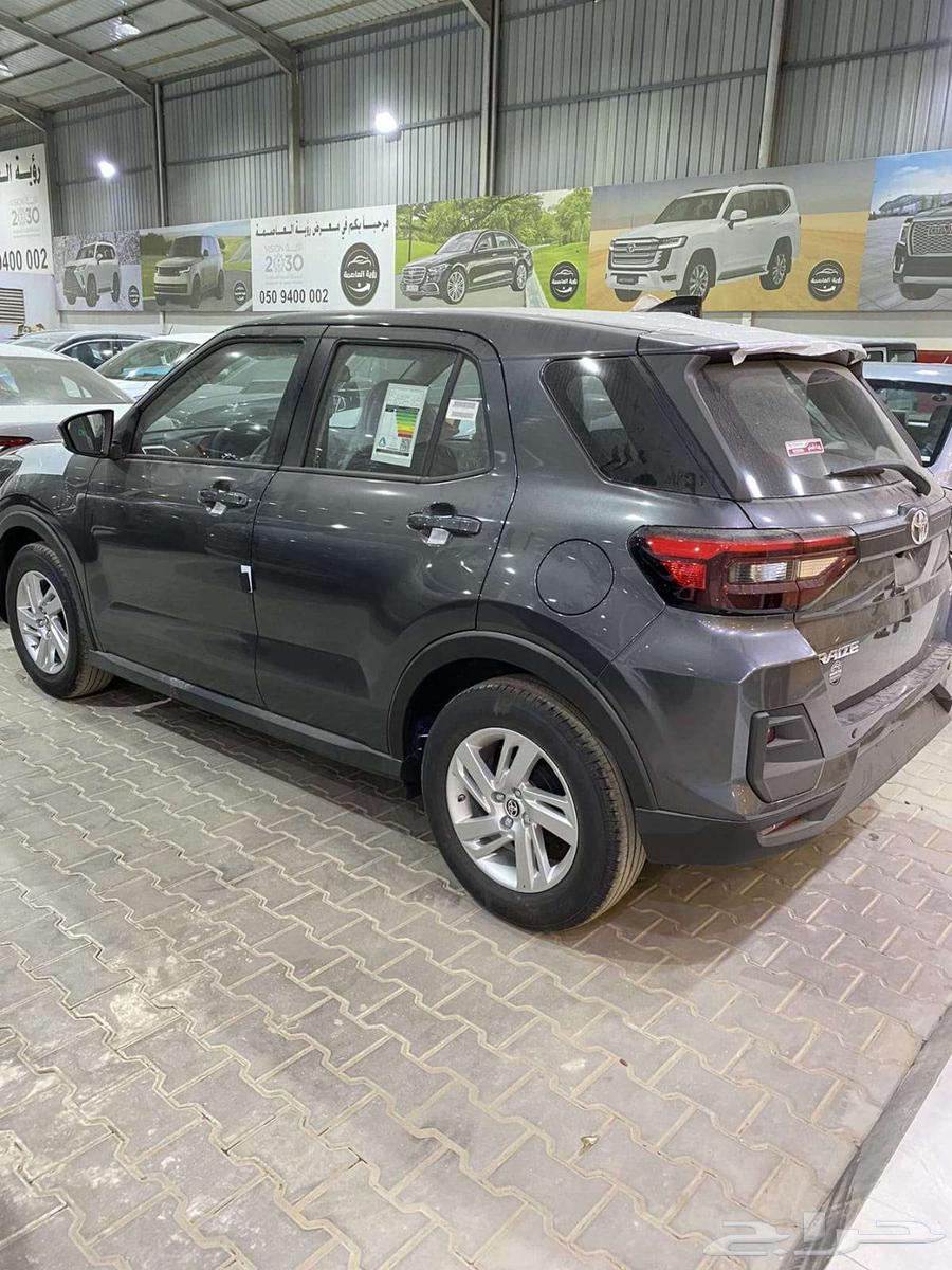 Toyota Raize XLE Standard 2024 and Limited Saudi with a salary of 3500 you can get it64219164573699114