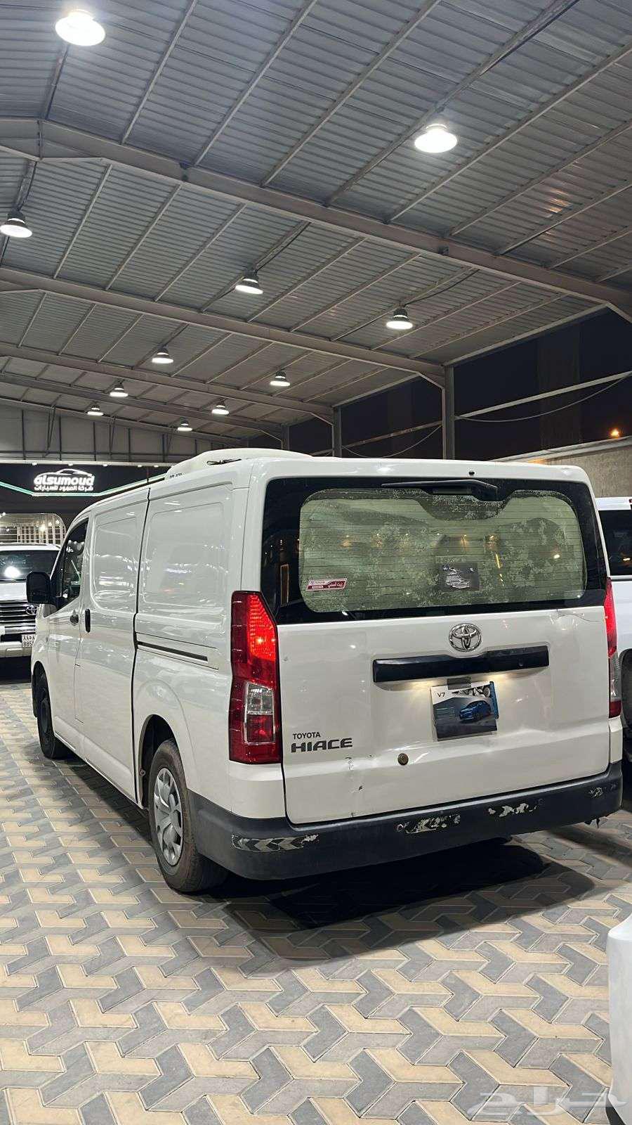 تويوتا هايس بضاعة ثلاجة ديزل سعودي موديل 202064225321159169114