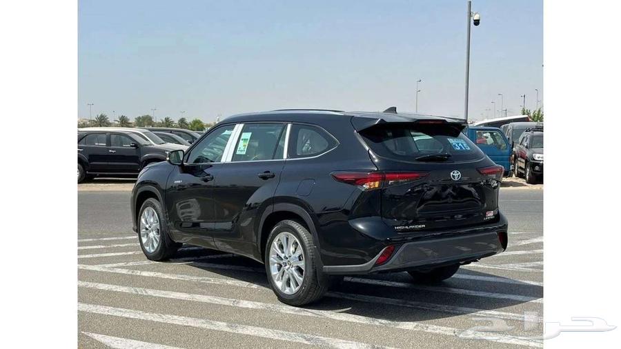 تويوتا -هايلاندر- لميتد- فل- هايبرد اسود - فضى 2025-بطاقه64222909549057110
