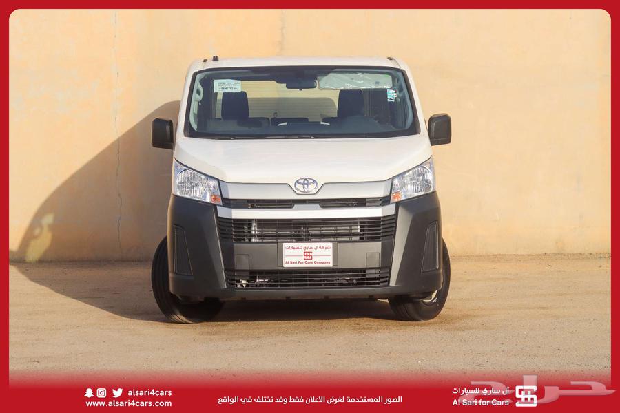 تويوتا هايس بضاعة سقف منخفض ديزل 2025 اقساط بنوك وشركات64221863816578110