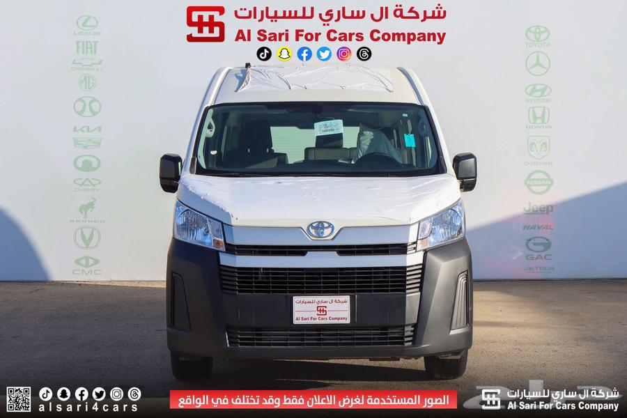 تويوتا هايس ديزل ركاب جير أوتوماتيك 2025 اقساط بنوك وشركات64222052803074110