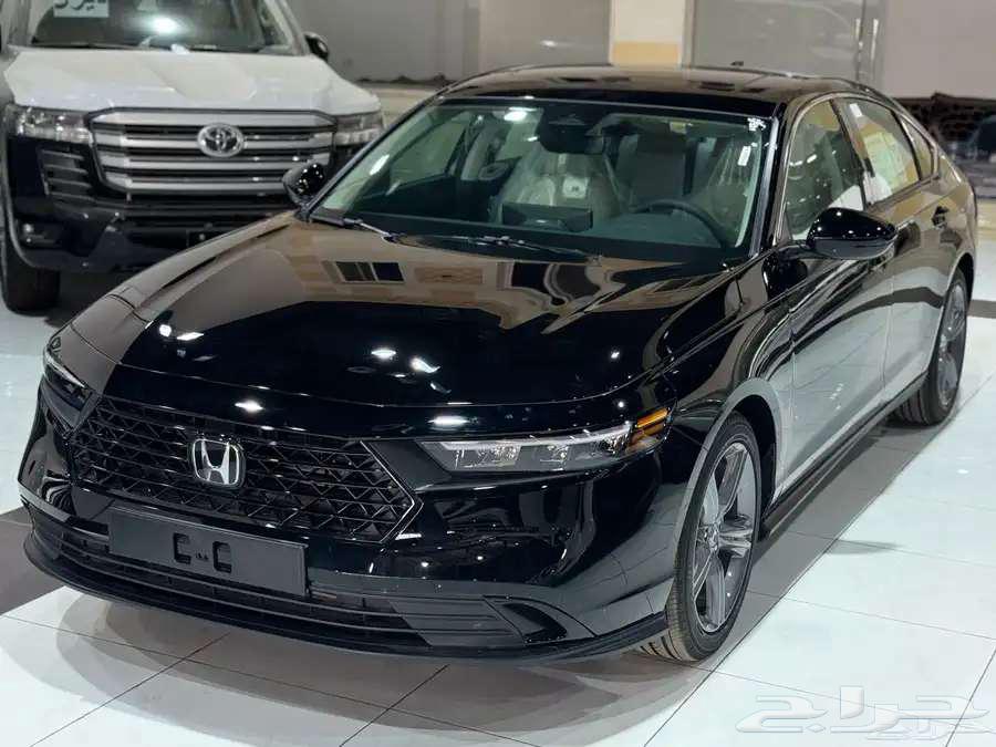 هوندا اكورد EX نص فل 2025 رادار لون اسود64217001172225111