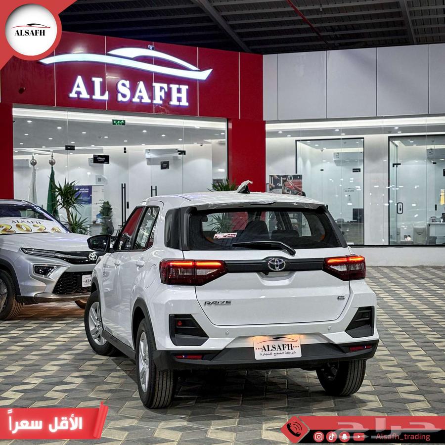 الاقل سعرا تويوتا رايز xle موديل 2024 كاش او تأجير64219972177539111