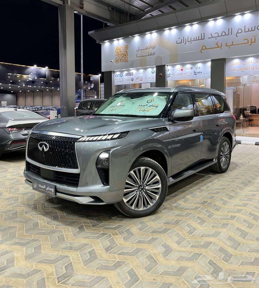 عرض خاص انفنتي SENSORY QX80 تيربو3.5 موديل 2025 بطاقه جمركيه64246758407682111
