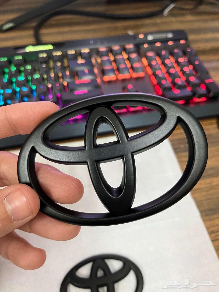 شعار تويوتا اسود رياضي كرولا يارس TOYOTA YARIS GR-SPORT64263475229825112