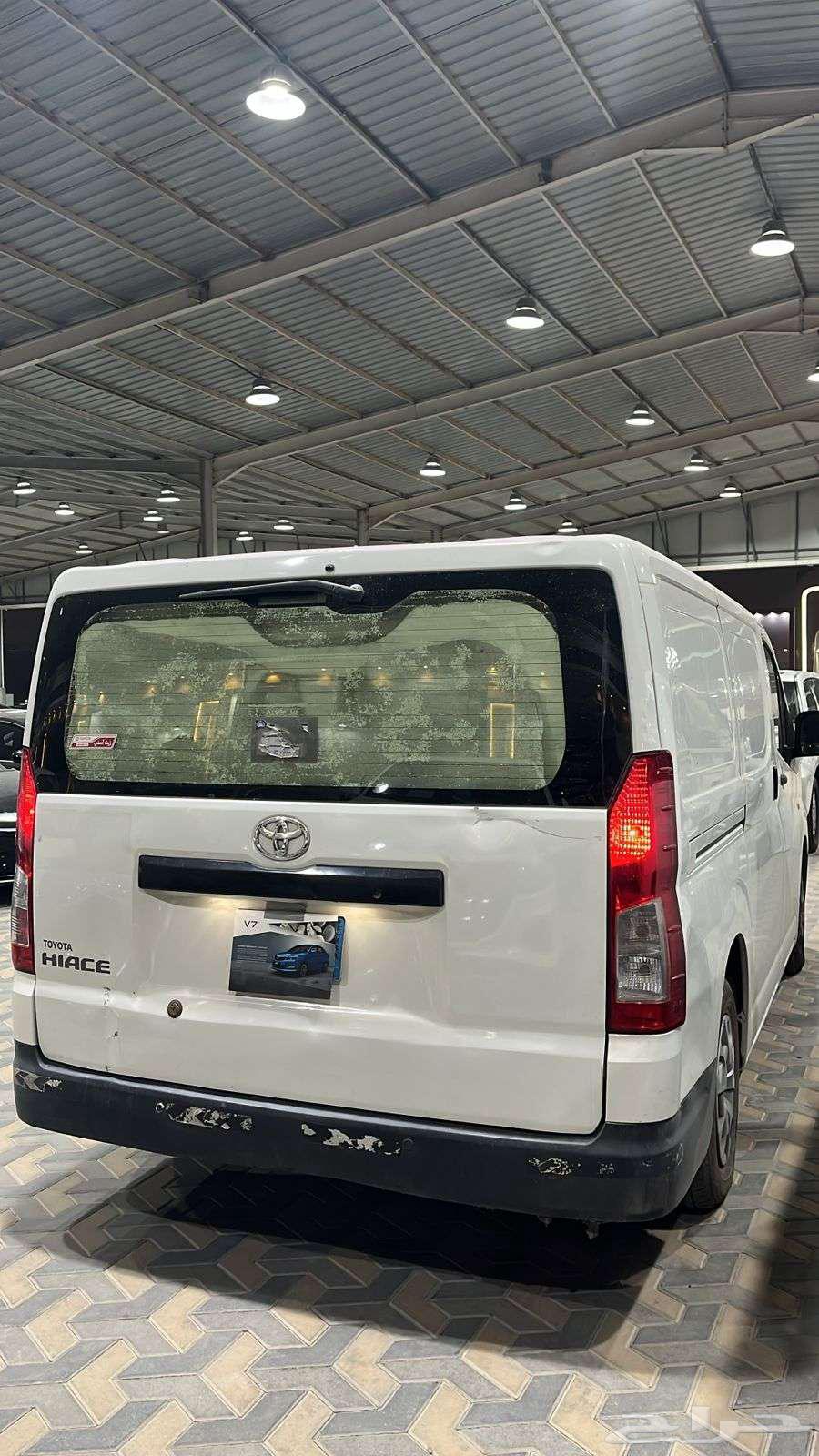 تويوتا هايس بضاعة ثلاجة ديزل سعودى موديل 202064241023007361113