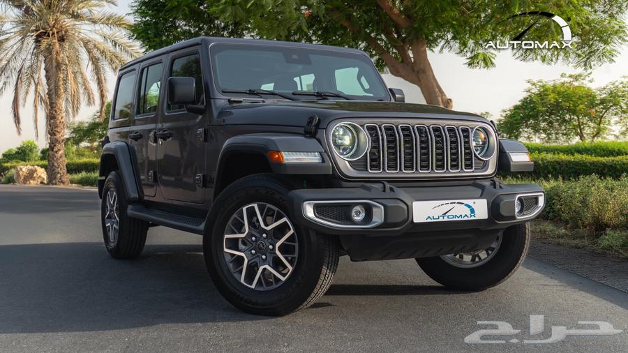 جيب رانجلر انلمتد صحارى 2025 خليجي اصفار مع ضمان الوكيل64240192196226110