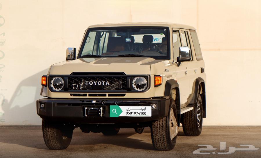 تويوتا لاندكروزر مصندق 4ابواب ديزل موديل 202564237858553091114