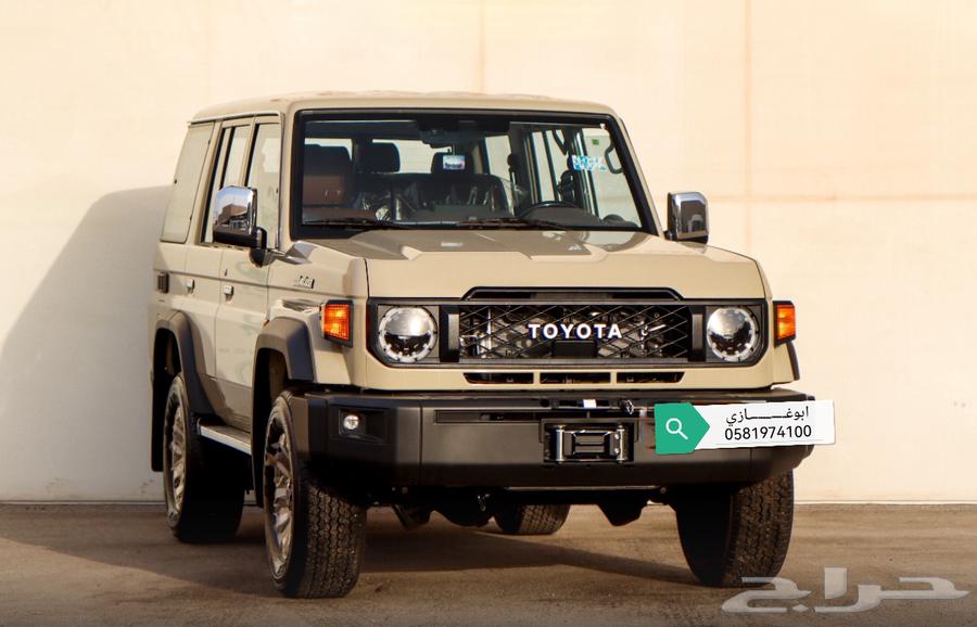 تويوتا لاندكروزر مصندق 4ابواب ديزل موديل 202564237858553091112