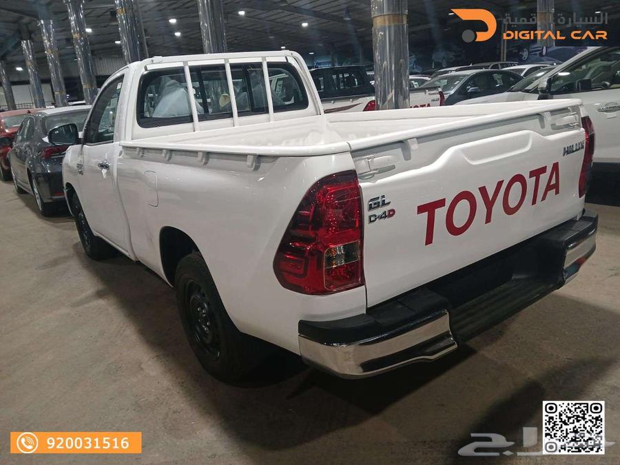 تويوتا هايلوكس غماره ديزل موديل 202564238657342211114