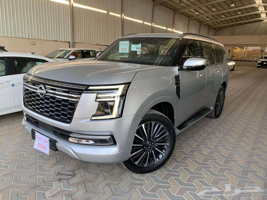 نيسان باترول بلاتنيوم موديل 2025 - خليجي - فضي احمر64242391422466113