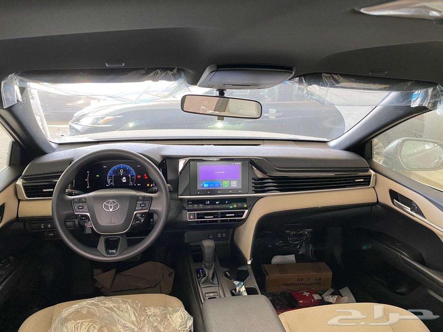 كامري E ستاندر طيس بنزين 2025 لون اسود لدى الفريدي64242412022914113