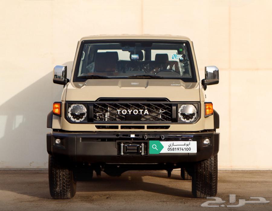 تويوتا لاندكروزر مصندق 4ابواب ديزل موديل 202564237858553091111