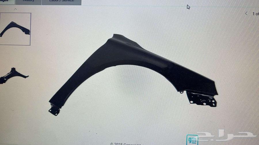 رفرف امبالا يمين اصلي وكالة جي ام64267468227587110