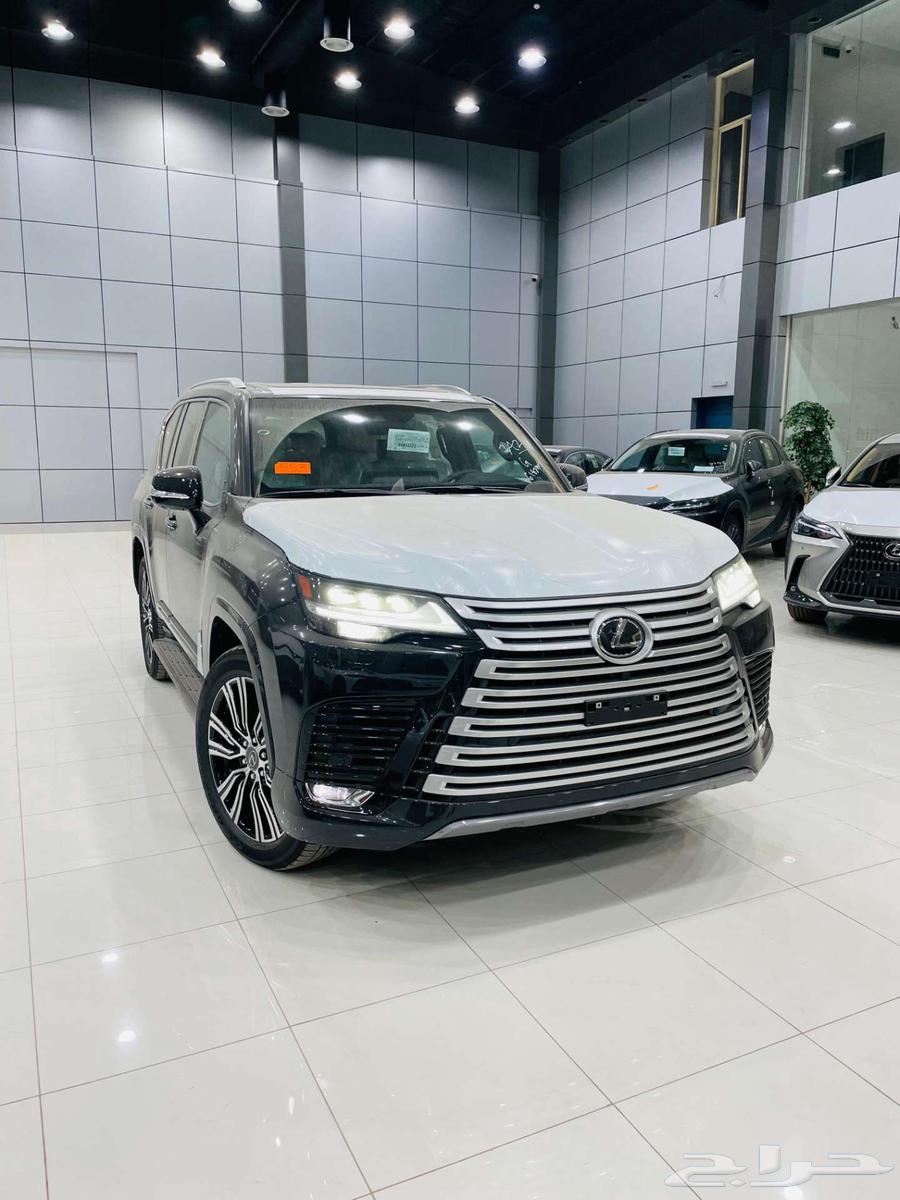 لكزس LX600 BB سعودي بطاقة جمركية 2025 اسود داخل اوف وايت64374831752194111
