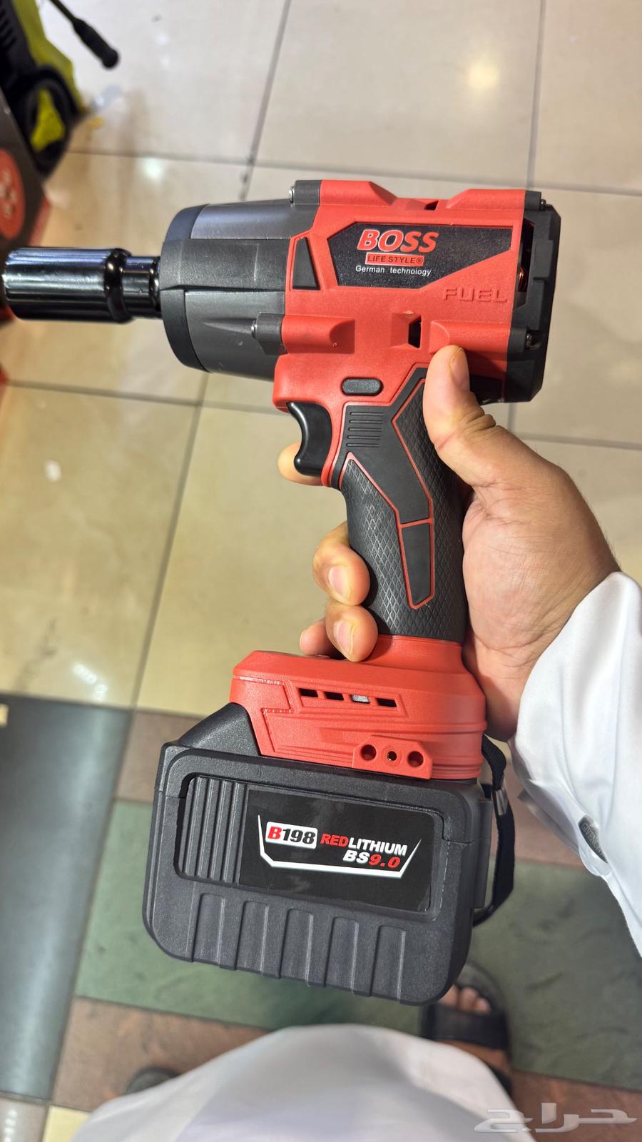 دريل صواميل قوي جدا بقوه 198 فولت64309249880322112