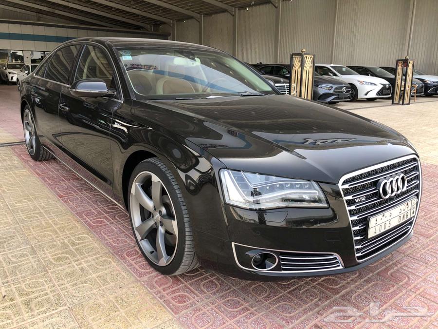 أودي A8 L موديل 2013 اسود64333482238595111