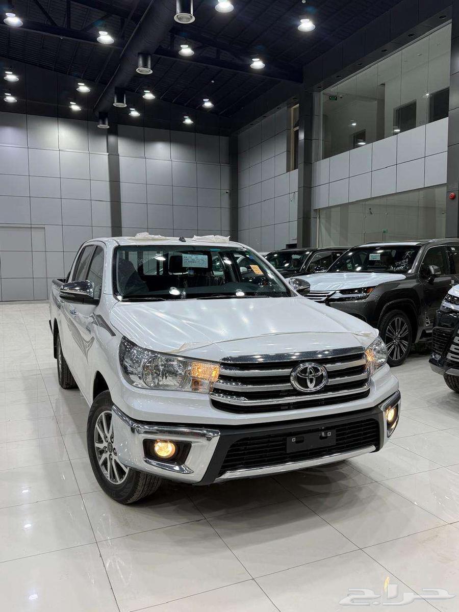تويوتا هايلوكس GLX 2 بنزين جنوط سعودي 2025 اقل سعر كاش وبنوك64348480175618110