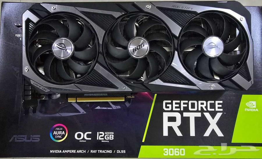 Asus ROG Strix GeForce RTX 3060 OC Edition 12 GB64116736519170110