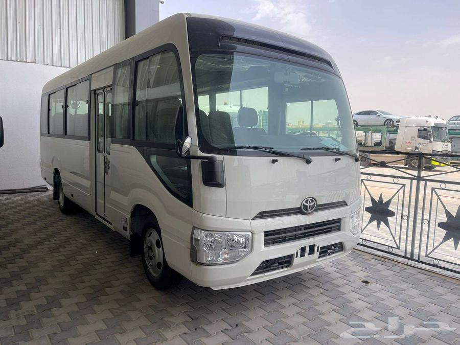 تويوتا باص كوستر خليجى قير توماتيك موديل 202564354444495618111