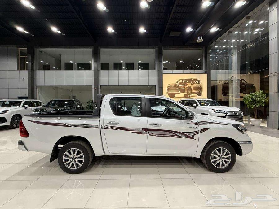 تويوتا هايلوكس GLX 2 بنزين جنوط سعودي 2025 اقل سعر كاش وبنوك64348480175618111