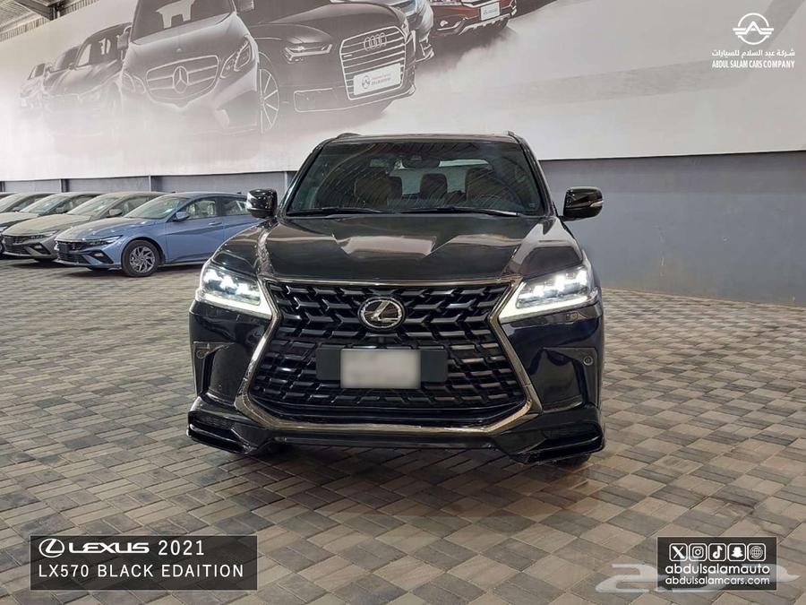 Lexus -LX570 Black Edition S, 49,000 km, Model 202164348890274946110