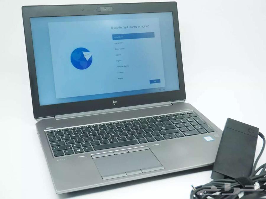 سعر مميز جدا HP ZBOOK 15 G5 CORE I7 8TH 64GB64424320661377114