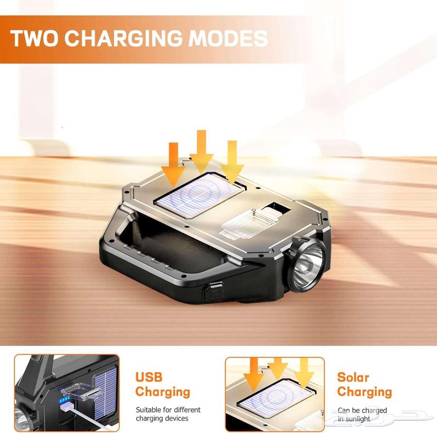 فرصة مصباح ليد LED فائق السطوع شمسي USB64359073205379112