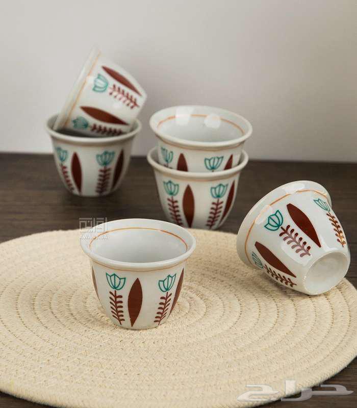 Eye-catching Heritage Pattern Small-Sized Coffee Cup Set64128087060994110