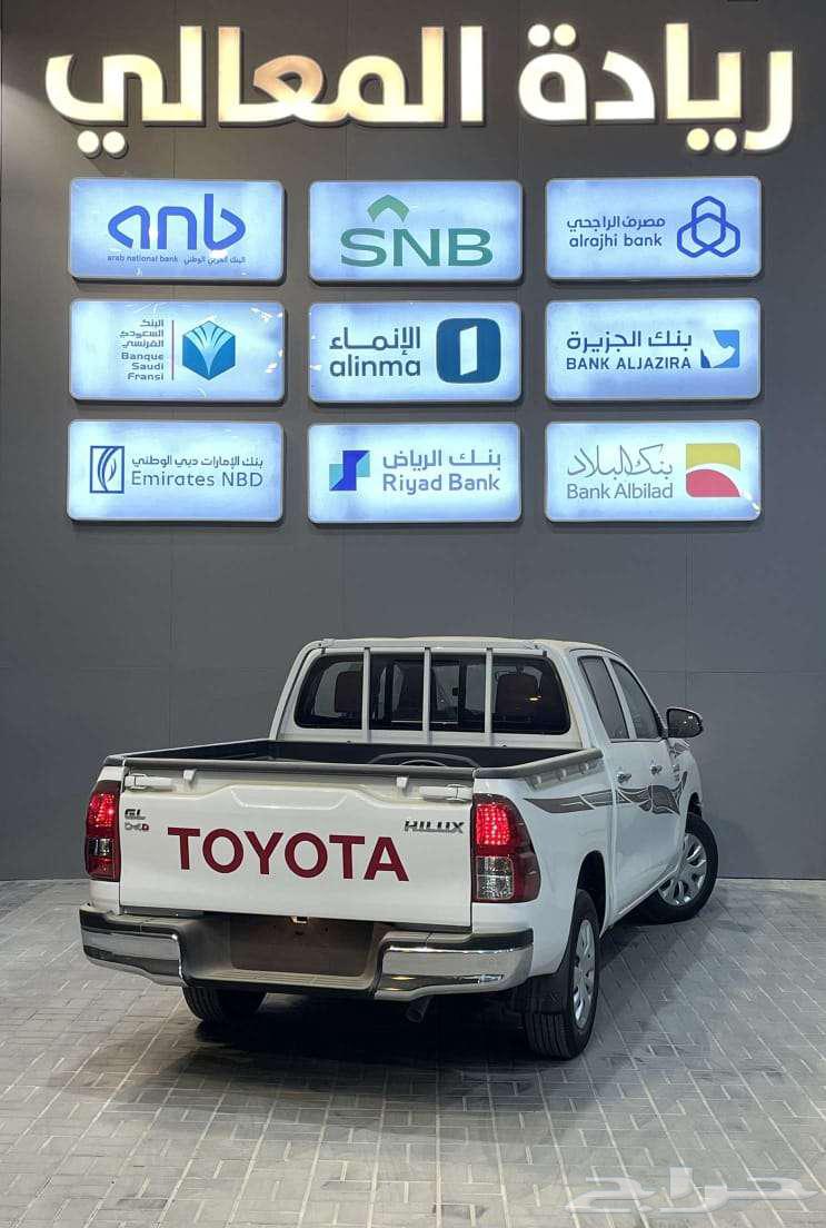 تويوتا هايلوكس GL غمارتين بدون دبل 202564368002918145113
