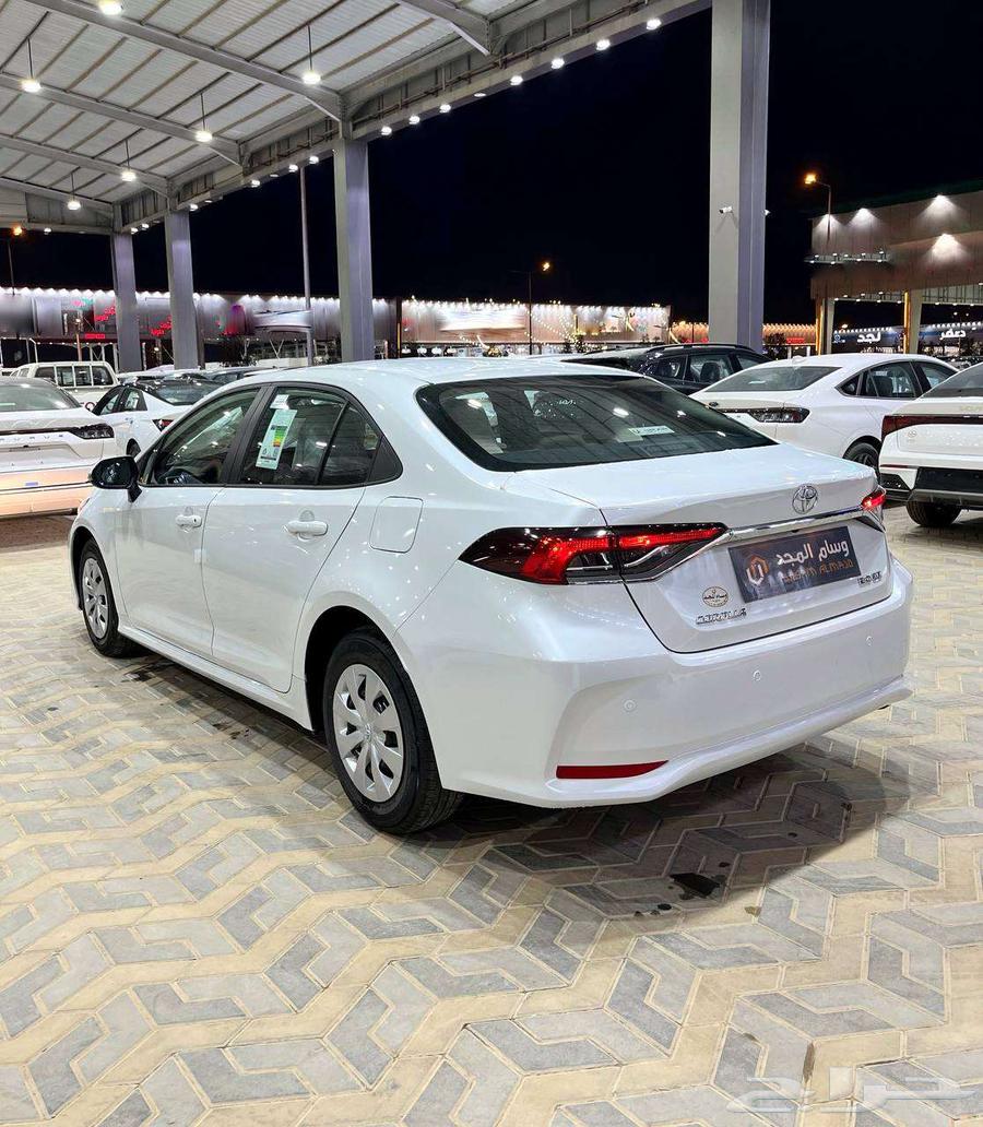 عرض خاص تويوتا كورولا 2.0 استاندر موديل 2025 بطاقه جمركيه64366775811203113