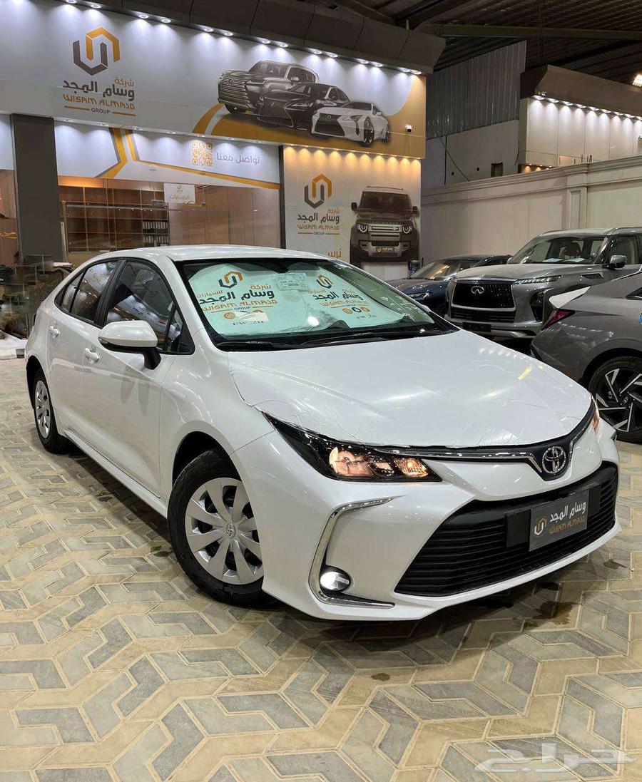 عرض خاص تويوتا كورولا 2.0 استاندر موديل 2025 بطاقه جمركيه64366775811203110
