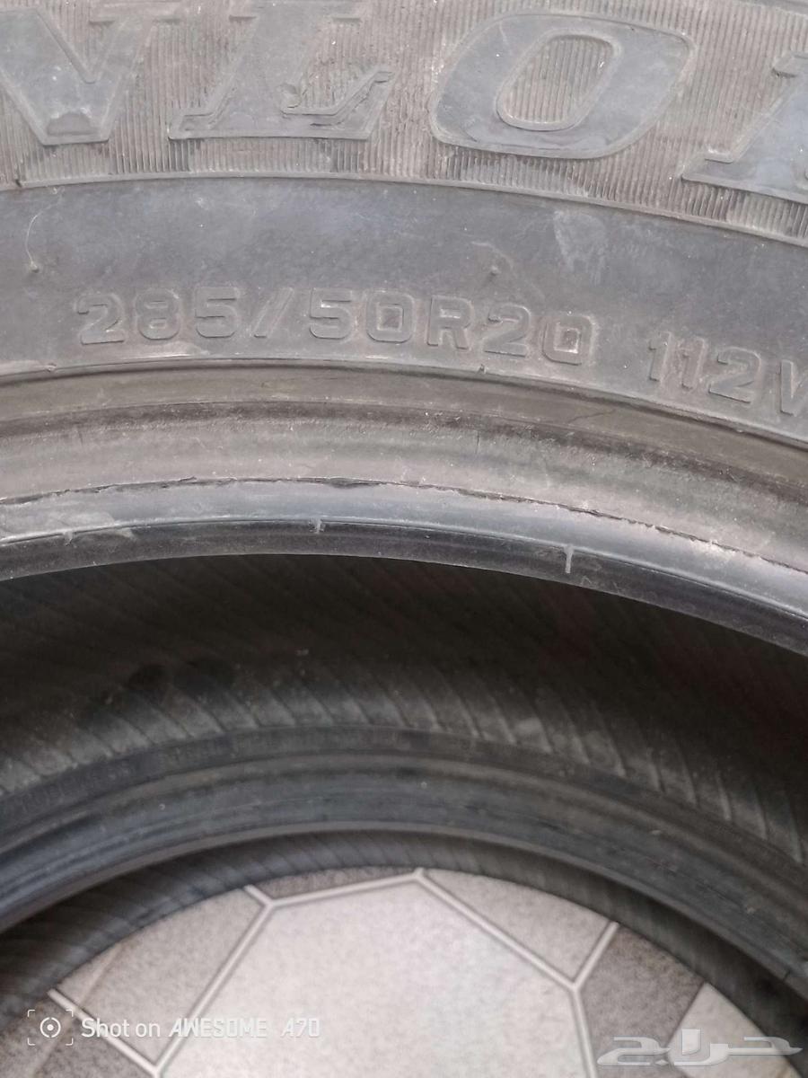 كفرات مقاس 20 نضيفه ياباني دنلوب64365320774146113