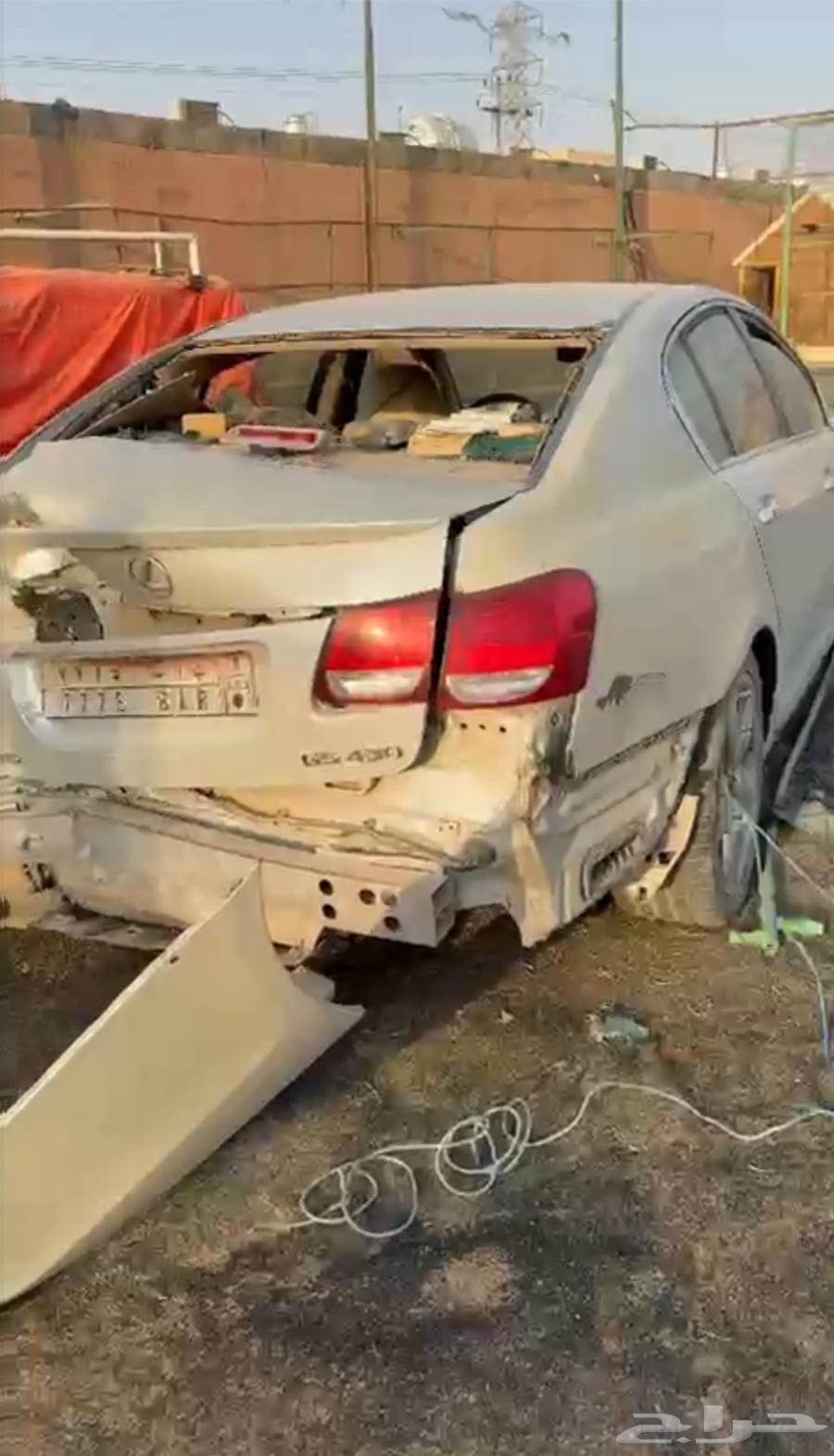 لكزس gs430 موديل 2007 مصدومه64370669232897114