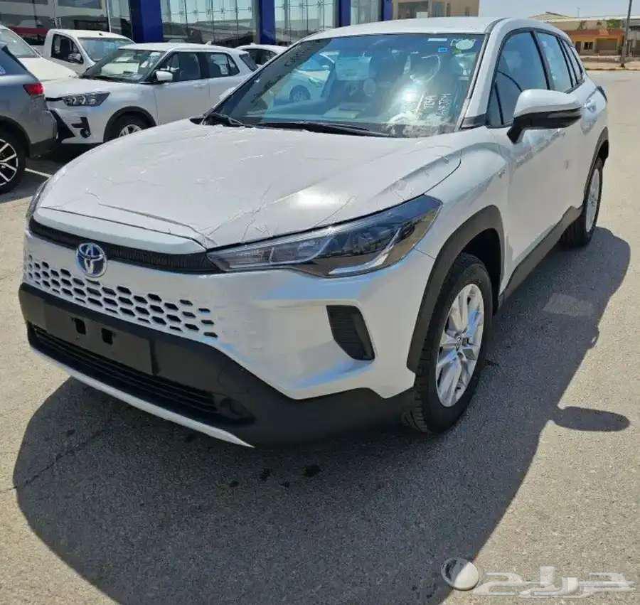 كورولا كروس LE أبيض هايبرد 202564362936697091111