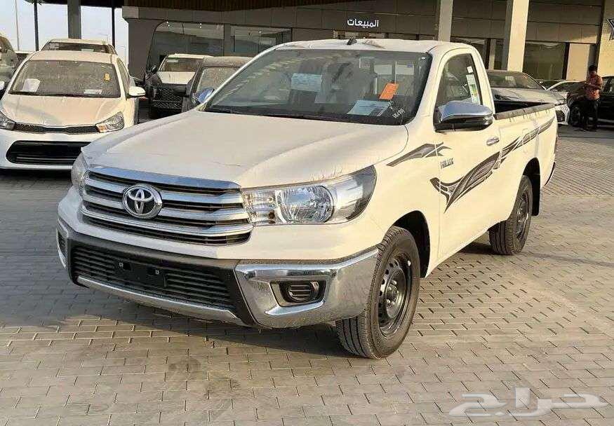 تويوتا هايلوكس غمارة GLX بنزين 2025 سعودي اصفار64379530168322110