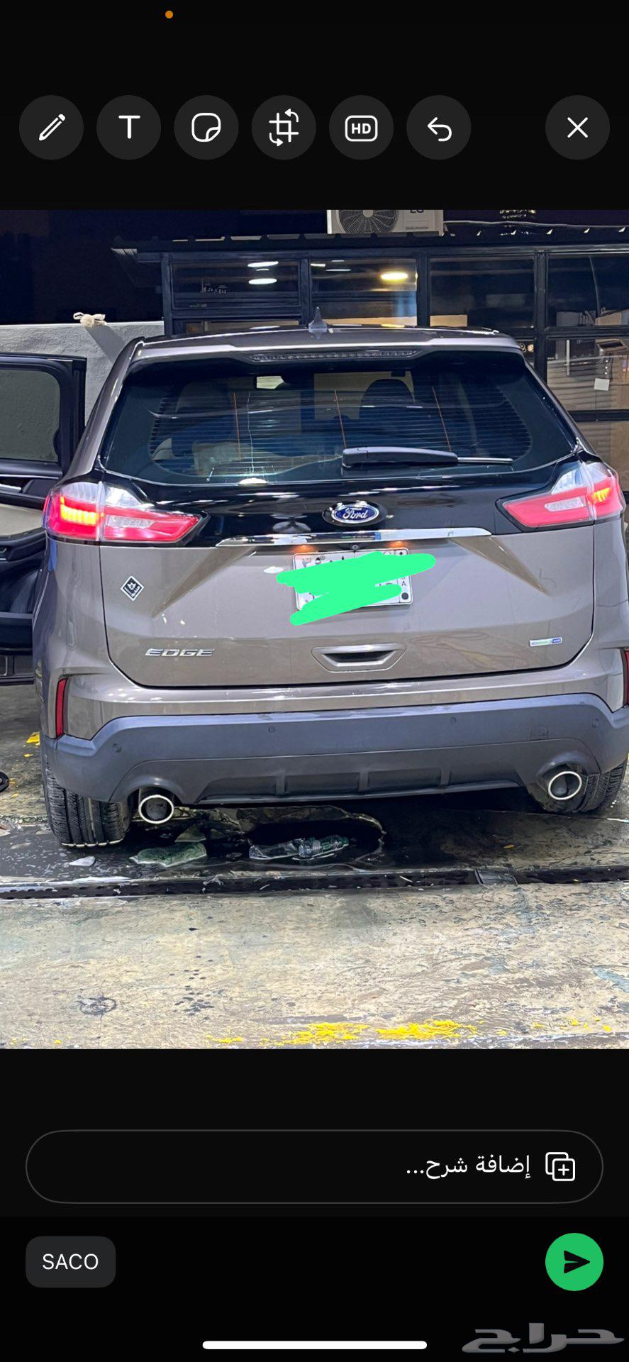 للبيع فورد إيدج نظيف جدا64383400356867111