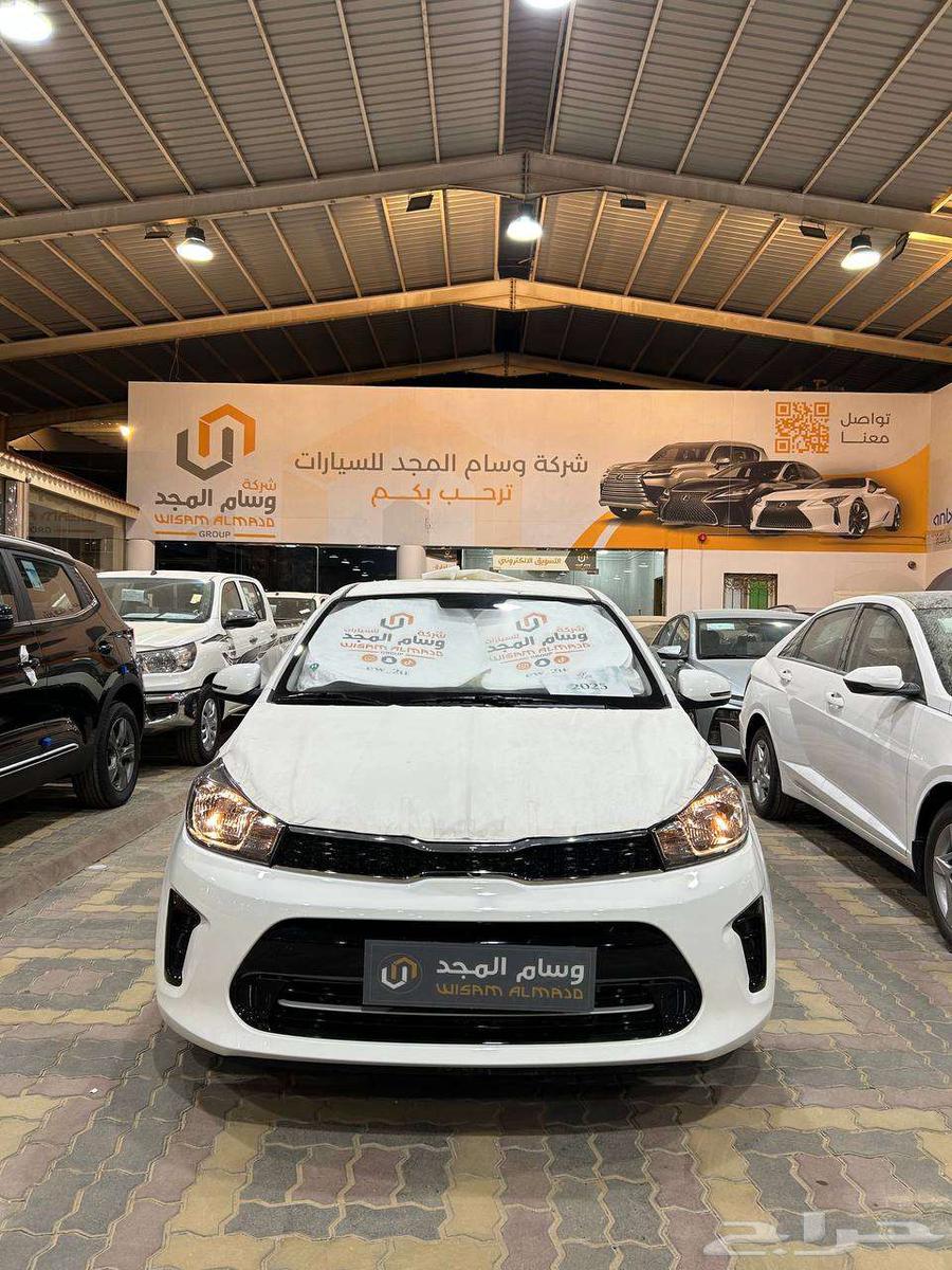 عرض خاص كيا بيجاس استاندر موديل 2025 بطاقه جمركيه64374539408771112