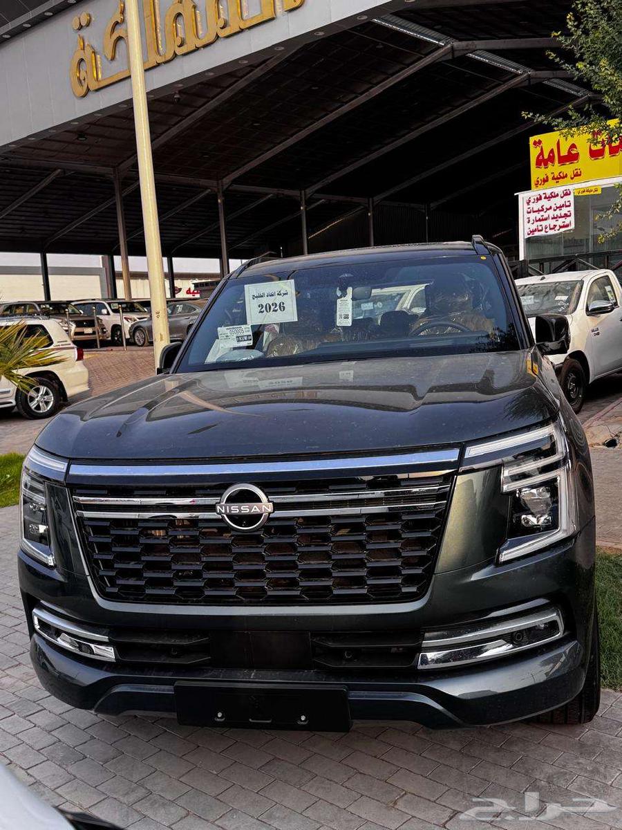 نيسان باترول بلاتينوم تنفس طبيعى 2026 خليجى للكاش والبنوك64376854837761110