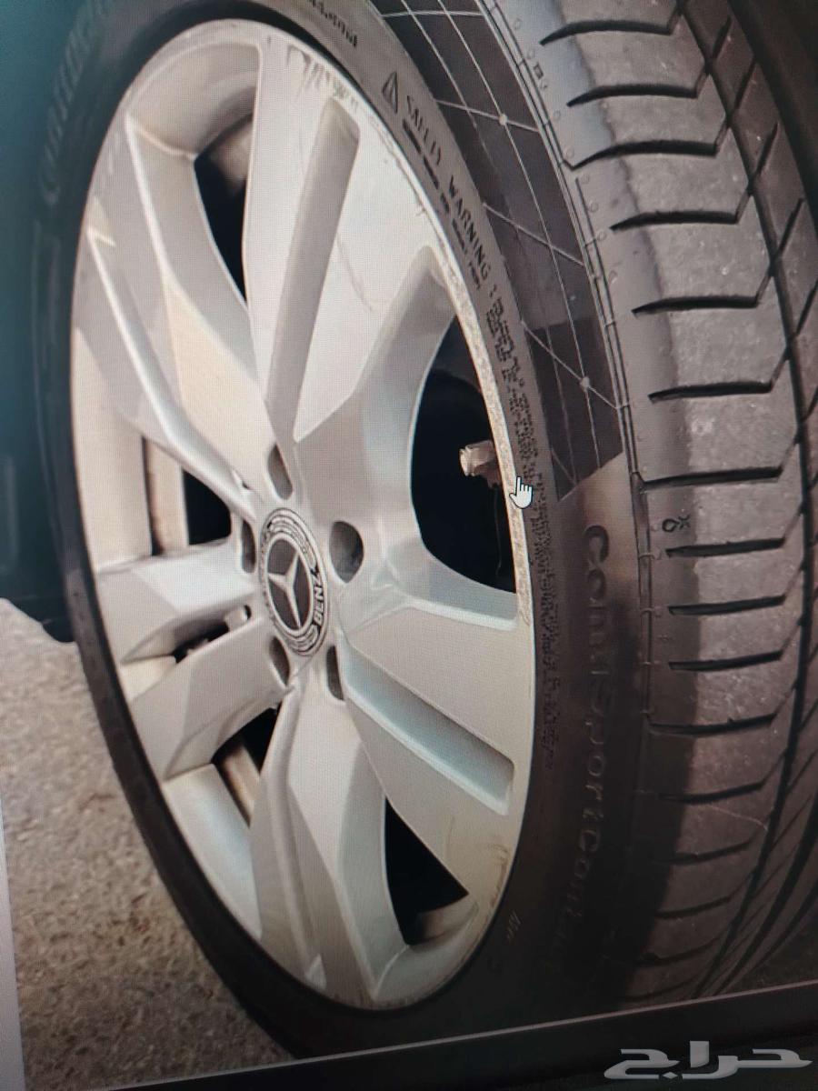 جنوط مرسيدس C اصليين مع الطيس64378149565315110