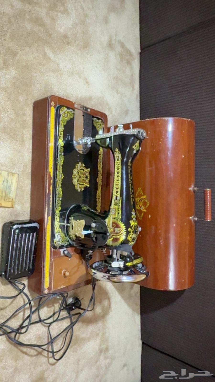 مكينة خياطة ماركة الفراشة مخزنة بالفاتورة64165698379777111