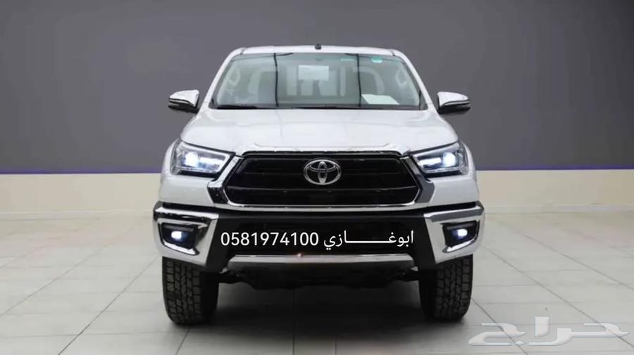 تويوتا هايلكس بنزين غمارتين دبل S. GLX موديل 202564375601619713110